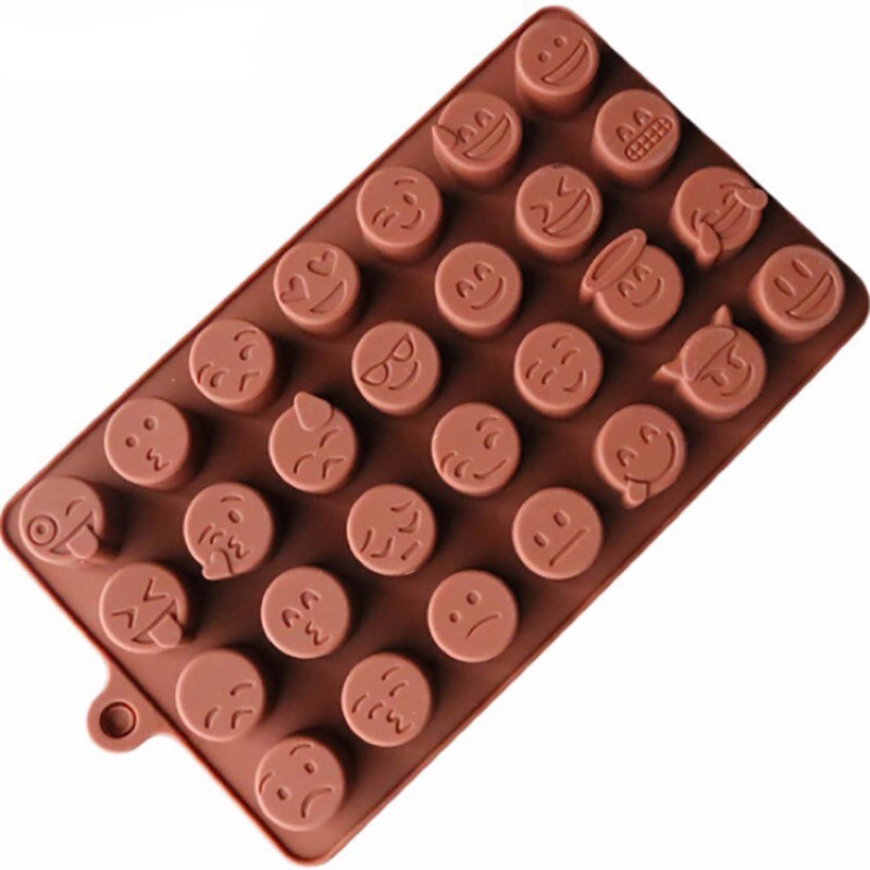 Khuôn Silicon Đổ Socola/Thạch/Đá/Kẹochipchip/Pudding Hình 28 icon