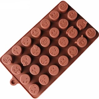 Khuôn Silicon Đổ Socola/Thạch/Đá/Kẹochipchip/Pudding Hình 28 icon