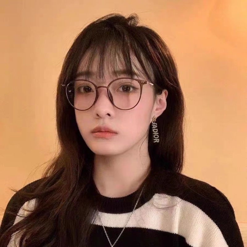 Mắt Kính Gọng Tròn Chống Ánh Sáng Xanh Thời Trang