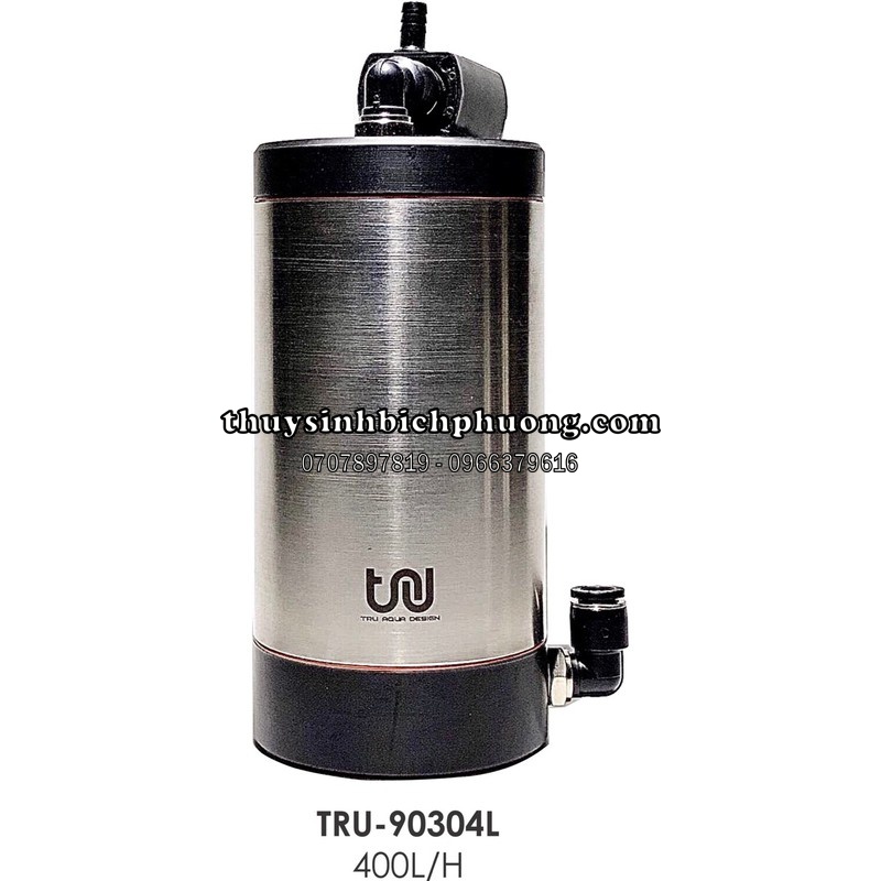 LỌC THÙNG MINI NANO TANK FULL INOX TRU | TÍCH HỢP TRỘN CO2 - TẶNG KÈM PHỤ KIỆN - LỌC SẠCH BỤI BẨN HỒ CÁ THUỶ SINH