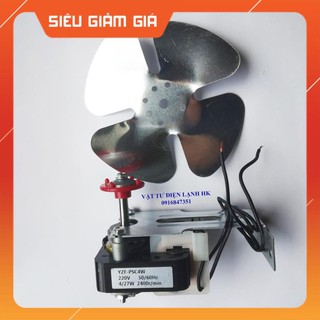 Quạt tủ Sanaky kèm cánh 12.2cm - Motor quạt lốc block tủ lạnh