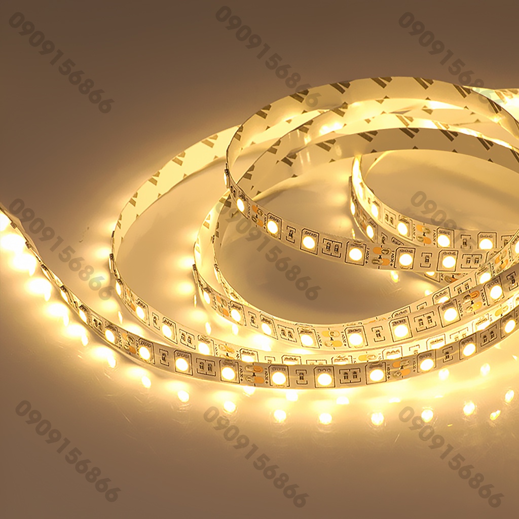 Led dán 5050 có bọc keo 12V 24V