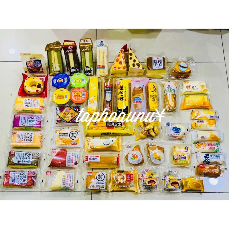 [Mã GROSALE2703 giảm 8% đơn 250K] 1kg Bánh mix, bánh tươi đài loan các loại