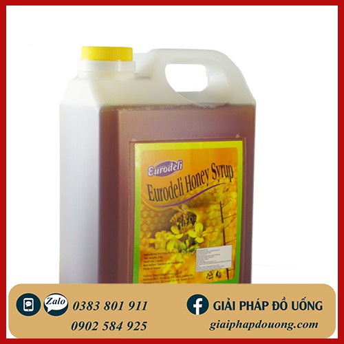 SIRO MẬT ONG EURODELI CAN 3KG
