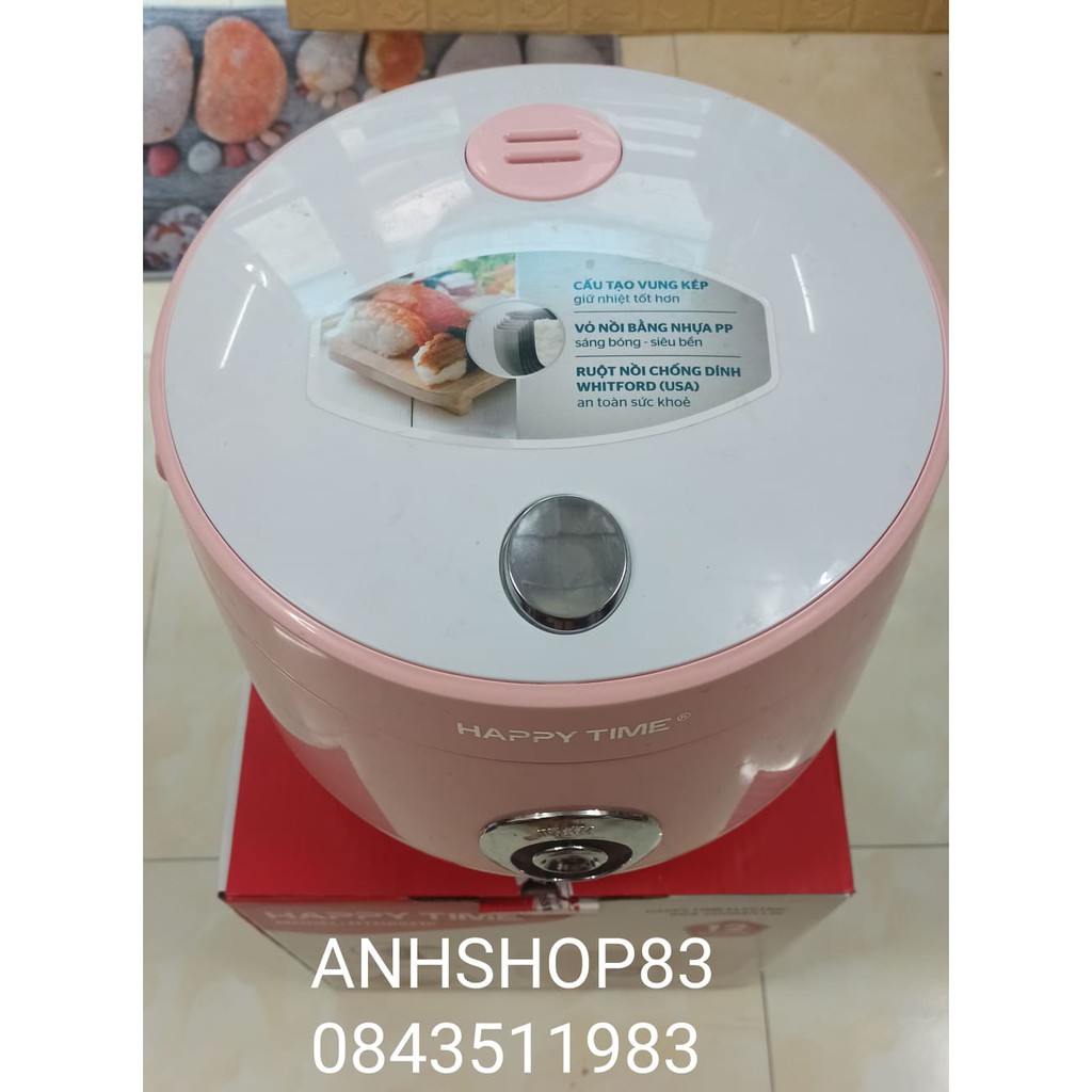 1 nồi cơm điện 1.8l Happy Time HTD8521P