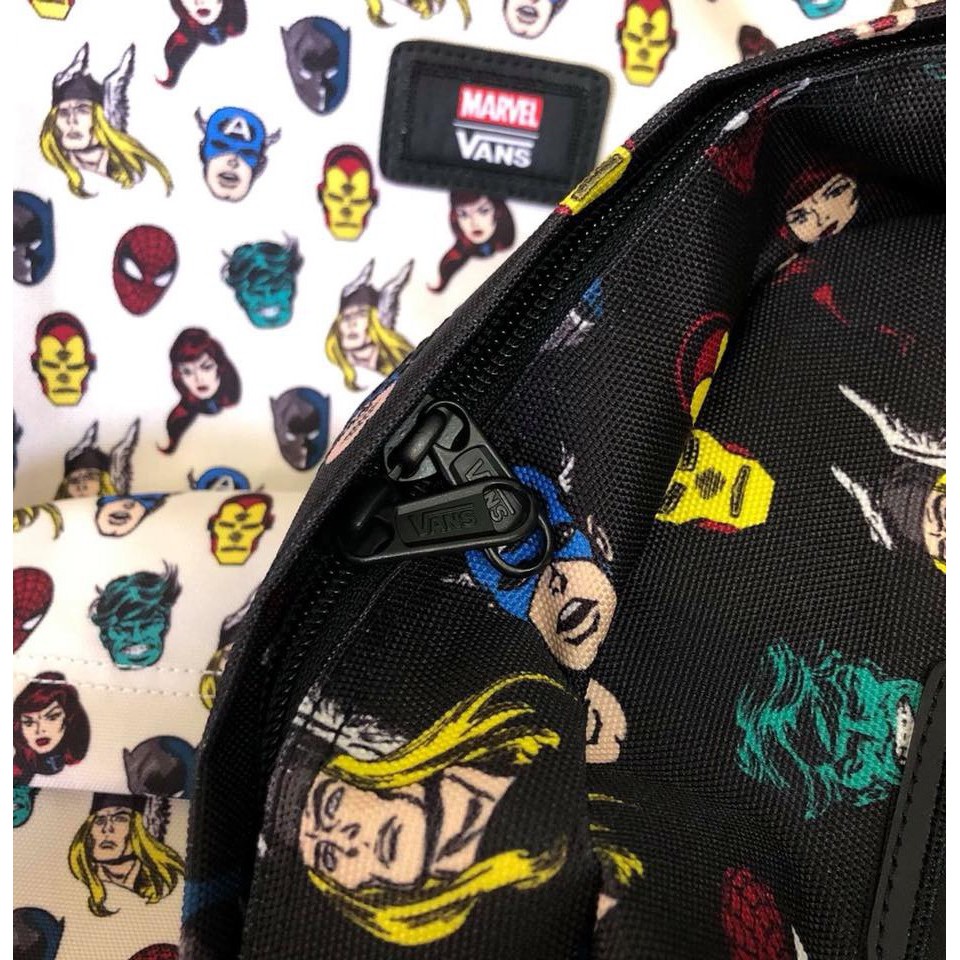 [HIẾM] Balo Van.s X Marvel Old Skool - Màu Đen