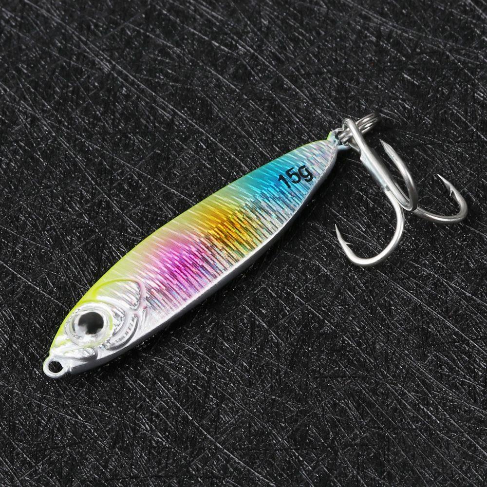 Mồi Giả Câu Cá Bằng Kim Loại Nhiều Màu Sắc 10g 15g 20g 30g