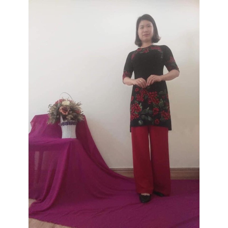 Áo cách tân trung niên tặng Mẹ