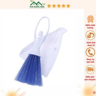 Bộ chổi xẻng mini quét bụi nội thất , vệ sinh bàn thờ