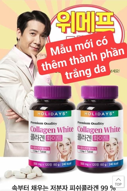 COLLAGEN WHITE HOLIDAYS PREMIUM QUALITY | BigBuy360 - bigbuy360.vn