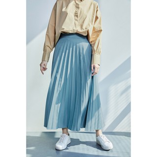 DOTTIE - Chân váy dài dập ly nữ S0067
