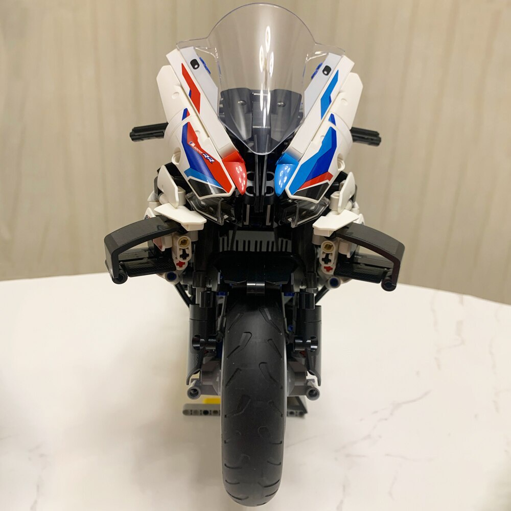 Đồ chơi giáo dục Lắp Ráp mô hình siêu xe technical 1920PCS  BMW M 1000 RR Motorcycle A2118