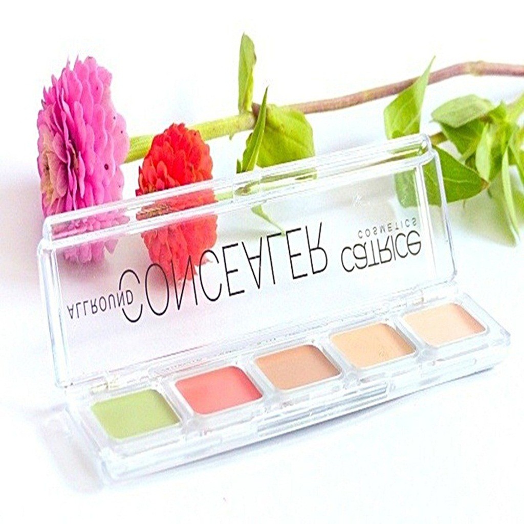 BẢNG CHE KHUYẾT ĐIỂM - TRIỆT SẮC CATRICE 5 ô CATRICE AllRound Concealer Palette 6g