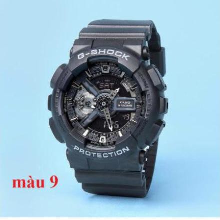 [HOT 2021]Đồng hồ thể thao nam G-Shock - GA110 55mm điện tử chống nước đa năng (Màu đen) - Gsock