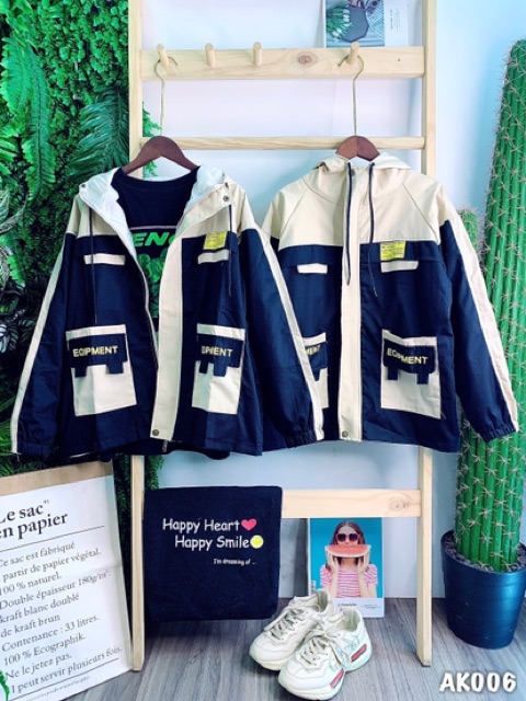 🌵 𝐓𝐡𝐞𝐔𝐥𝐳𝐳𝐚𝐧𝐠 🌵 006 Áo Khoác Kaki06 Đen-Kem Hàng XK 2 Lớp Cao Cấp. Bomber Jacket Unisex Bán Sỉ | BigBuy360 - bigbuy360.vn