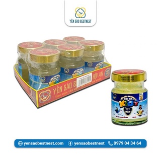 Khay 6 hũ yến chưng sẵn BESTNEST HỘI AN Kid 70 ml