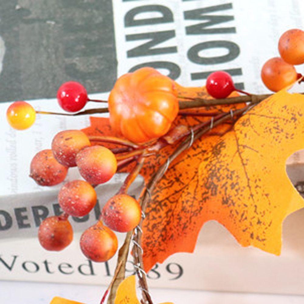 CONOPERY Vòng Hoa Treo Cửa Trang Trí Lễ Tạ Ơn Ngoài Trời