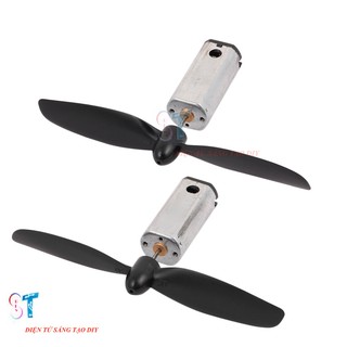 Bộ 2 động cơ coreless n50 kèm cánh thuận nghịch 75mm