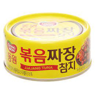 Cá ngừ sốt tương đen đóng hộp DONGWON hộp 150gr