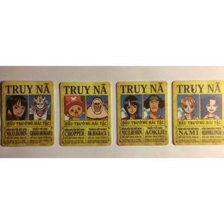 [1 thẻ đôi] one piece như trên