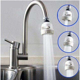 Combo bộ 2 Đầu vòi tăng áp 3 chế độ xoay 360 độ cao cấp