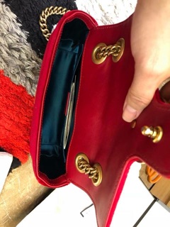 Gucci nhung size mini mới  99% , chuẩn Auth