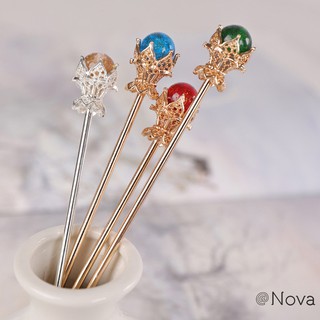 ❤Nova Trâm Cài Tóc Hình Giọt Nước Phong Cách Retro
