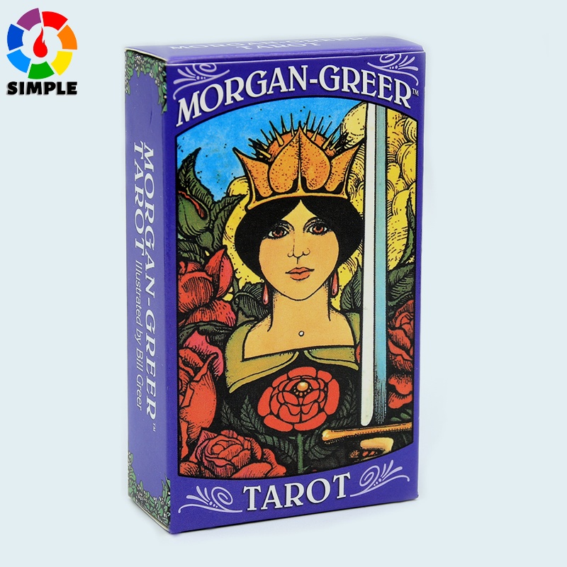 Morgan Greer Tarot Bộ Bài Tarot Thiết Kế Mới Cao Cấp Thời Trang