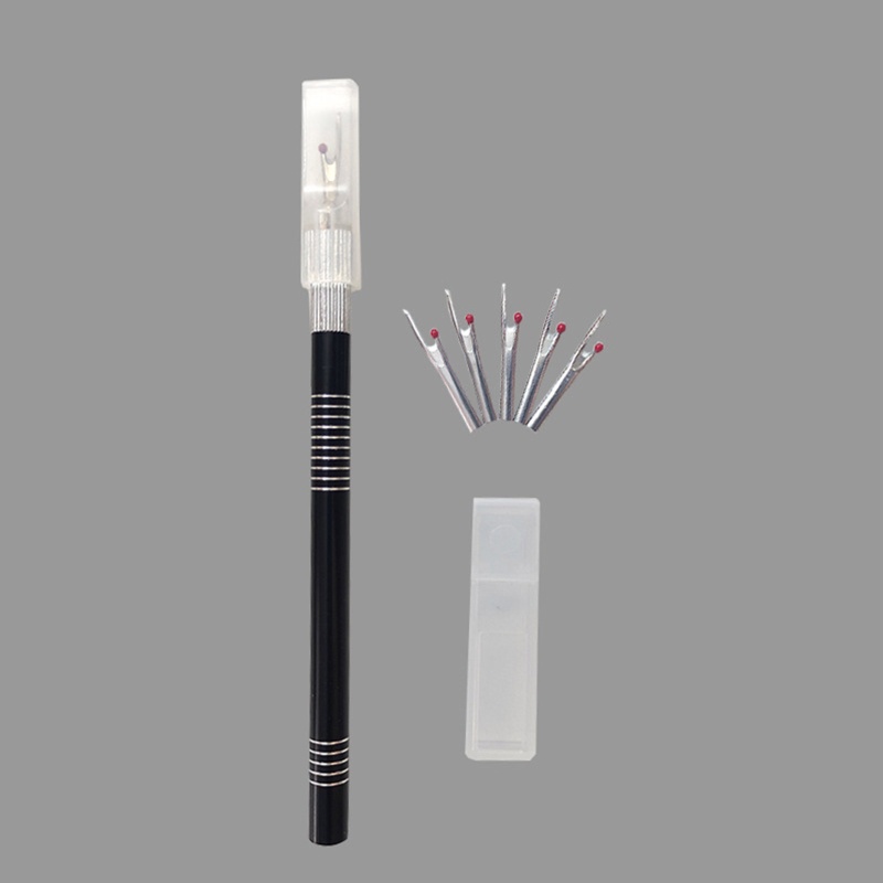 Zone Bộ Dụng Cụ May Vá Với Tay Cầm Kim Loại Và Vỏ Trong Suốt