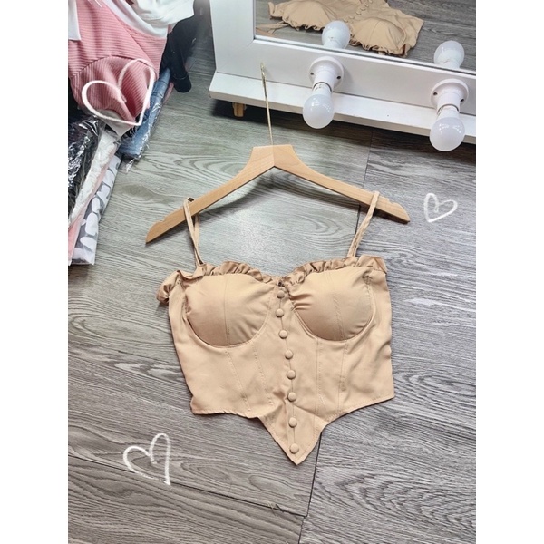 ÁO KIỂU MOD THÊM NÚT BỌC CRT