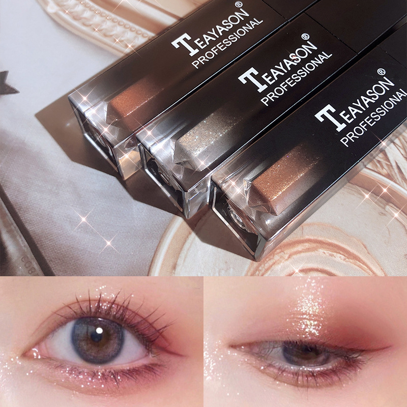 (Hàng Mới Về) Phấn Mắt Dạng Lỏng Teayason 12 Màu Tùy Chọn Chống Nước Lâu Trôi Tiện Dụng | BigBuy360 - bigbuy360.vn