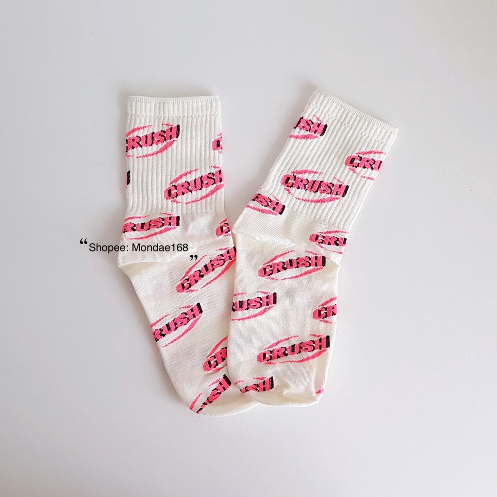 Tất Vớ dài CRUSH - PINK SK0025-PK