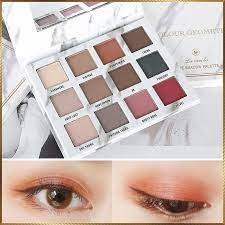 Bảng phấn mắt Lameila 12 màu vỏ trắng hàng nội địa Trung HOT TAOBAO