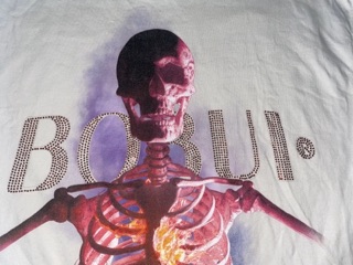[Áo thun] Tee bobui cườm trắng