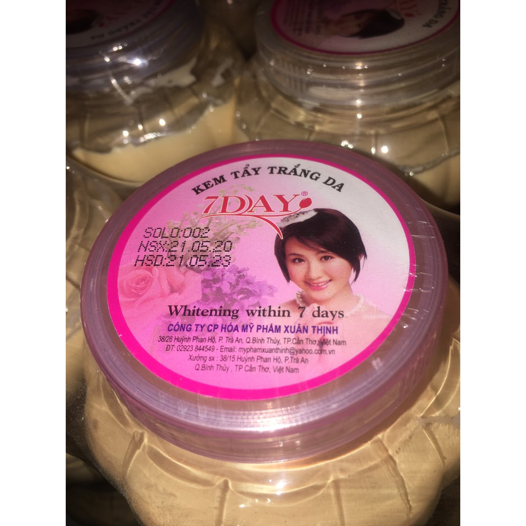 Kem trái bí chuyên trộn  dưỡng trắng da toàn thân cấp tốc 7 DAY | BigBuy360 - bigbuy360.vn