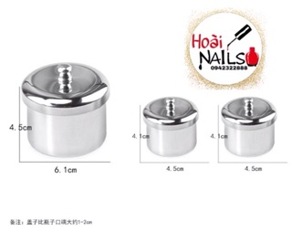 Hũ lưu huỳnh inox