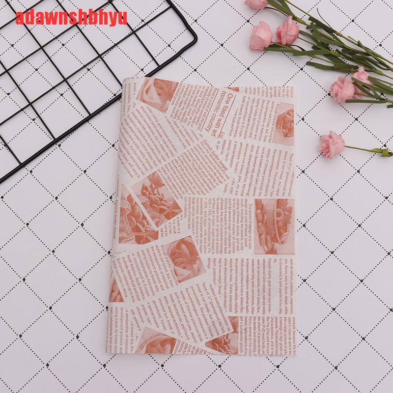 Bộ 100 Giấy Gói Bánh Mì / Hamburger Tiện Dụng