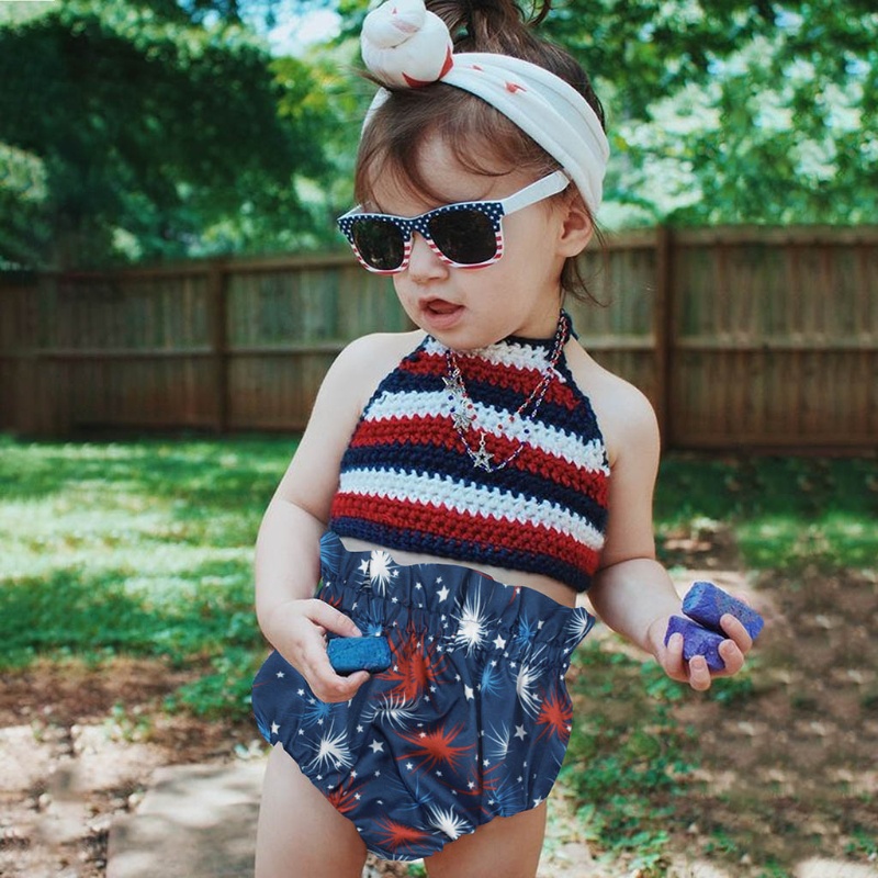 Quần Short Dáng Rộng In Họa Tiết Dễ Thương Thời Trang Mùa Hè Cho Bé Ốp