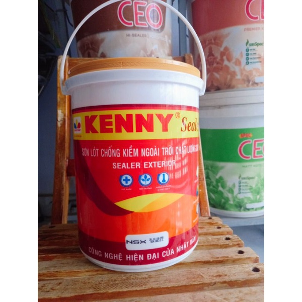 Sơn nước nội thất Kinh Tế Kenny Lau Chùi - lon 1L và 3.5L