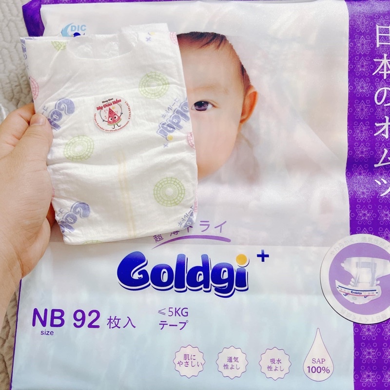 Miếng Bỉm Goldgi Bản Nâng Cấp Mẫu Mới Dán/Quần Nb/S/M/L/Xl/Xxl
