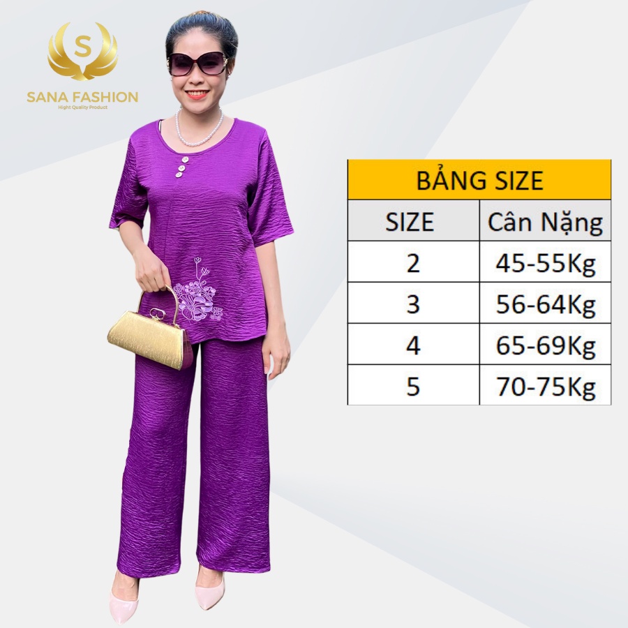 [ GIẢM GIÁ SỐC ] ĐỒ BỘ TRUNG NIÊN HÀNG THIẾT KẾ CAO CẤP