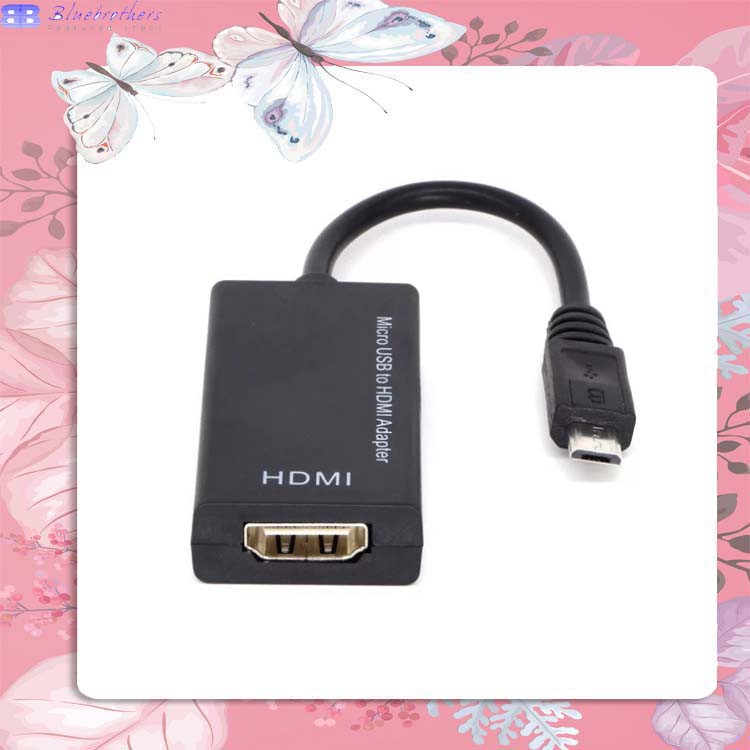 MHL Micro USB To HDMI Adapter Cable Converter HD 1080P For Android