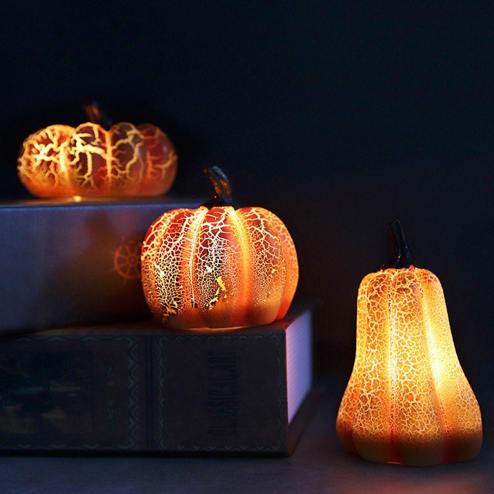 Đèn LED Hình Bí Ngô Trang Trí Halloween Mới