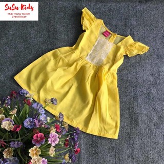 ĐẦM XÒE CÔNG CHÚA BÉ GÁI TAY CÁNH TIÊN CHẤT KATE THÁI NHẸ NHÀNG THOẢI MÁI CHO BÉ YÊU-