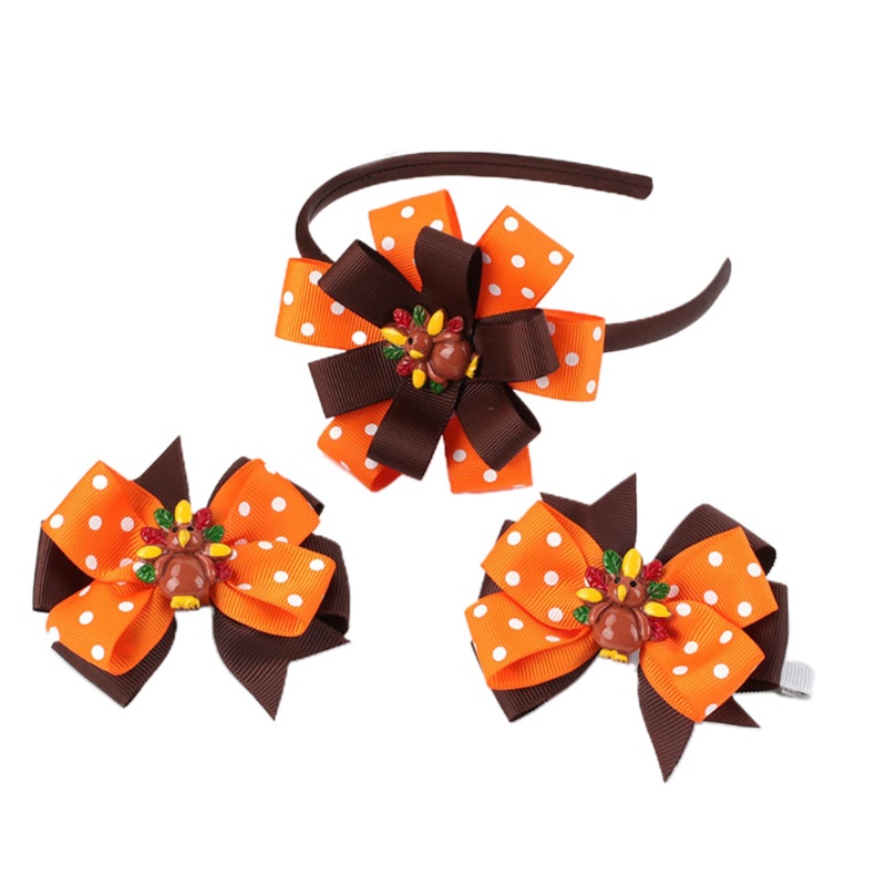 Set 3 Kẹp Tóc Xinh Xắn Đáng Yêu Dành Cho Bé Gái