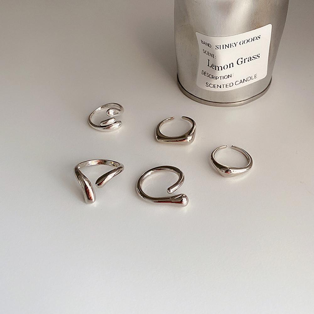 Nhẫn Cưới Xoắn Kiểu Retro Thanh Lịch Cho Nữ