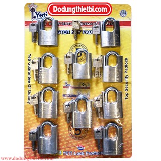 BỘ 10 Ổ KHÓA CHỐNG CẮT 60MM YETI