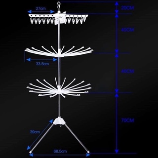 Cây phơi đồ 3 tầng tiện lợi hàng loại 1