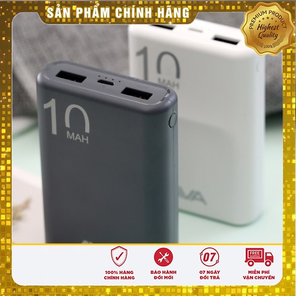 Pin sạc dự phòng Polymer 10.000 Mah AVA hãng mới 100% - esaver - hydrus - xmobile