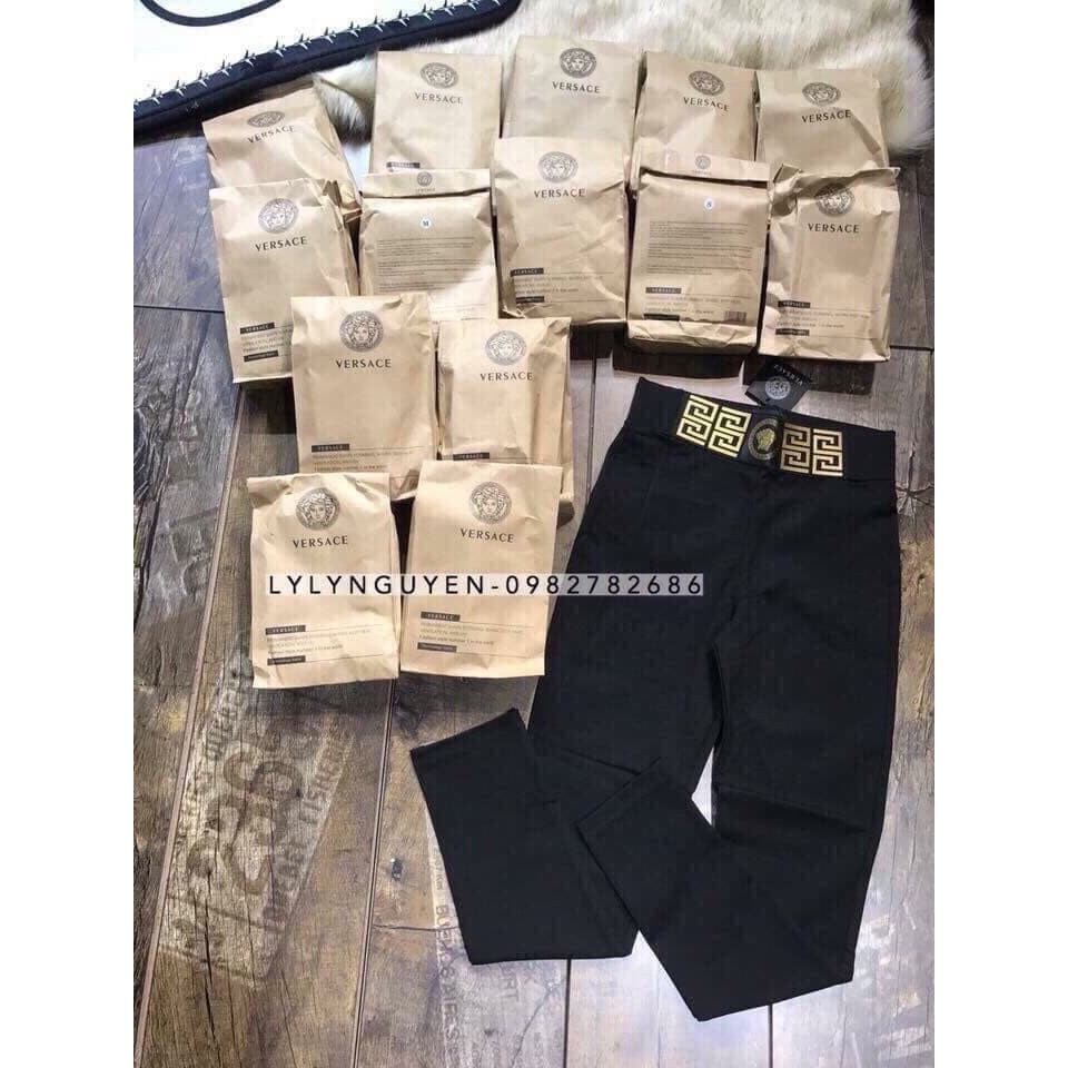 Quần legging Versaceee siêu sang chảnh cạp cao